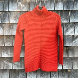 Devotion by Cyrus orange turtleneck sweater XXS